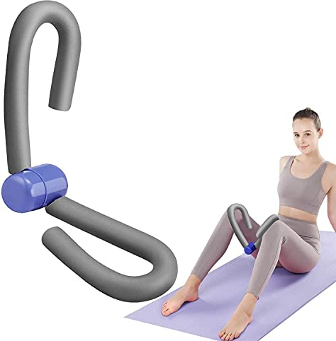 YANKUIRUI Oberschenkel Multifunktionaler Arm und Beintrainer Trimmer, Armtrainer Körperformer, Oberschenkeltrainer Kraft Lindern Gewichte Für Beine und Arme (Grau)