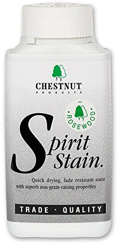 CHESTNUT PRODUCTS SSRO250 Wood Spirit Stain Rosewood, 250ml