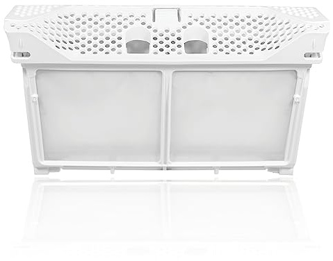 SPARES2GO Tumble Dryer Lint Filter compatible with Zanussi 8074539019 Fluff Cage Screen