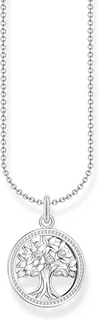 THOMAS SABO Kette mit Tree-of-Love-Anhänger 925 Sterlingsilber KE2214-051-14