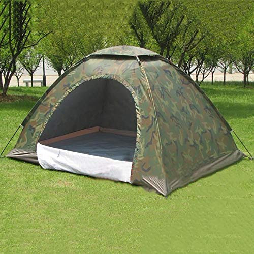 OUZBEM Zelt, 3,4 m langes Zelt, einfach aufzubauendes Outdoor-Camping-Trail, wasserdichtes, schmutzabweisendes Tarn-Faltzelt Vision