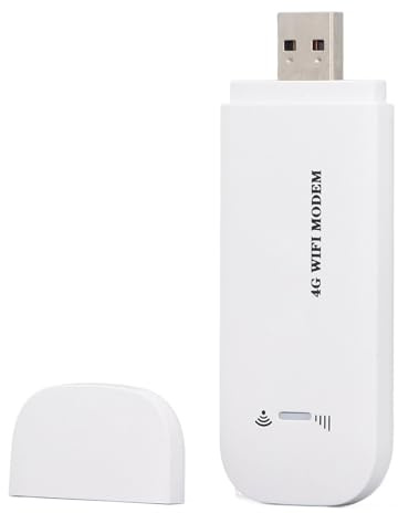 3G/4G USB Mobile WiFi, Freigeschalteter, Kostengünstiger Tragbarer Reise-Hotspot, Anschluss von Bis zu 10 Geräten, mit SIM-Kartensteckplatz, für Mobiltelefone, Laptops, Tablets