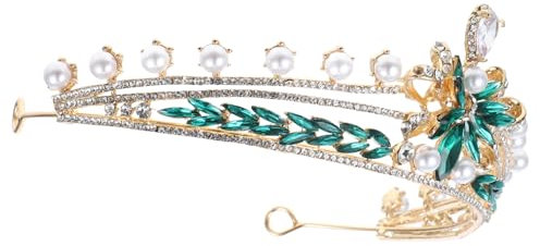 Garneck Prinzessin für Frauen für Erwachsene Kleiner Brautkopfschmuck Strassverzierungen