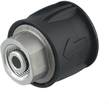 EXTRWORY Adaptador de acoplamiento de salida de liberación rápida para lavadora a presión, M22-14 mm para Karcher para la serie K, conector de manguera de extensión de limpiador de alta presión,