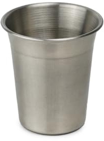 Thermobaby - Bicchiere in acciaio inox per bambini - compatto, ergonomico - ideale per le mani piccole - leggero e resistente - facile da pulire - comodo da portare - compatibile con lavastoviglie