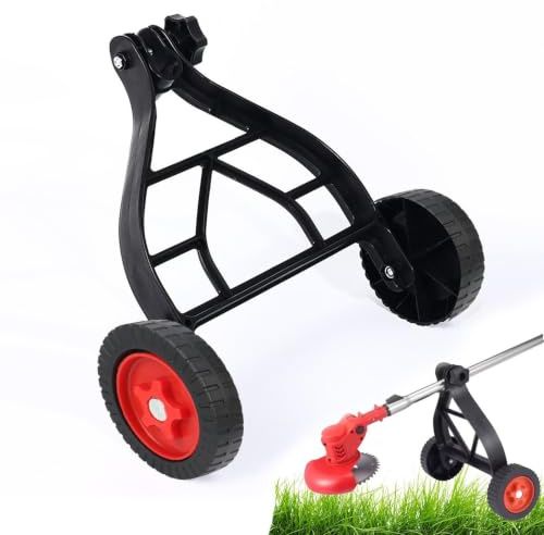 ETUCYNG 34x35x12 Cm Ruota Ausiliaria Per Tosaerba Ruota Per Tagliabordi Ruota Di Supporto Del Trimmer ABS Ruote Per Decespugliatore Regolabili Per Tagliaerba A