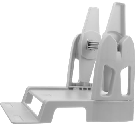 CIYODO Externer Etikettenrollenhalter für Thermodrucker Manueller Papierhalter für Versandetiketten Kompatibel mit Meisten Druckern Einfache Montage Praktisches Zubehör für Büro und Lager