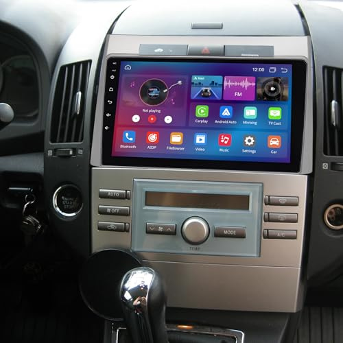 2+32G Android 13 Autoradio per Toyota Corolla Verso 2003 – 2009 con Carplay Android Auto, 9 pollici Touchscreen Lettore Ricevitore Multimediale Digitale con GPS Navigation WiFi Bluetooth FM RDS SWC