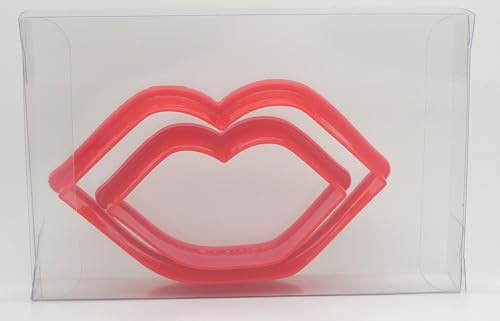 Kissing Lips Set of 2 Biscuit, Pastry, Cookie Cutter, Fondant Cutter Gift Boxed