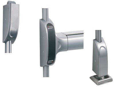 Vachette assa abloy - Barre de poussee ou serrure anti-panique touch bar 1900 premium evolution bm-2 points haut et bas - Finition.Inox - Larg. mm.835 -