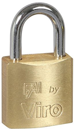 12 PZ Di VIRO ART. 551 LUCCHETTO RETT. MM. 20