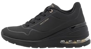 Skechers Million Air - Elevated Air, Scarpe da Ginnastica Donna, Nero, 39 EU
