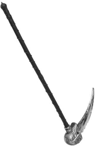 jojofuny Halloween Sichel Requisit: Plastik Spielzeug Sense Für Kostümpartys Realistische Dekoration - 83cm Simulierte Sensen Für Gruselfeste Cosplay Sicheres Zubehör Für Halloween-Events