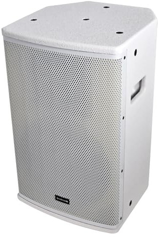 Citronic | CUBA 10 Active PA Speaker with Bluetooth & DSP | 270W RMS / 540W Max Powered Cabinet for Live Sound, DJ, Parties & Presentations | Portable, Rugged, Full‑Range Audio | White