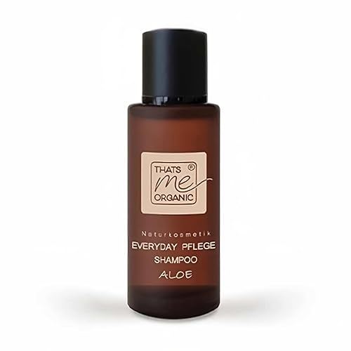 That’s me organic Bio-Pflege-Shampoo “everyday” Aloe Limited Edition (50ml) – Shampoo ohne Sulfate – Ideal für Haar & Kopfhaut – Schutz vor Umwelteinflüssen – Optimiertes Rezept
