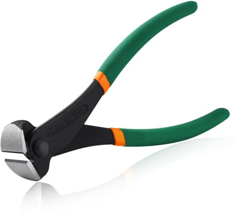 SPEEDWOX Nail Puller 7 Inch End Cutting Pliers, Nail Remover Nail Pliers End Cut Nippers End Snips for Pulling Nails Or Cutting Wires Wire Cutter End Cutter Pliers Staple Remover Tool