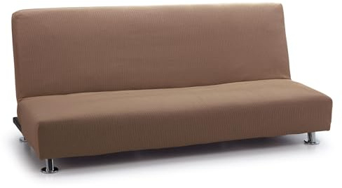 FAVERTI® Elastischer Sofabezug für Schlafsofa, 3-Sitzer | Modell Reale | Wildleder | Universal-Sofabezug | Qualitätsschutz aus Jacquard-Stoff
