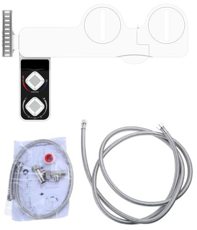Supoion Fixation de bidet amovible et pliable pour bidet - Design convivial
