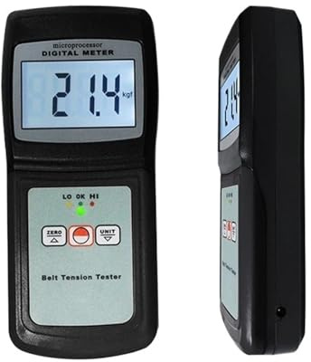 Dinamometro, Misuratore di tensione, 0~77 kg / 0~120 Lb / 0~75 Newton / 0~144 atti, sostituzione del cavo a nastro, veicolo per misurazioni accurate