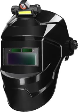 Weytoll Careta Soldar Automatica, Máscara de Soldadura con Oscurecimiento Automático, Gran Vista, Color Verdadero, Resistente a Altas Temperaturas de 130 ℃ para Soldadura por Arco, Esmerilado y Corte