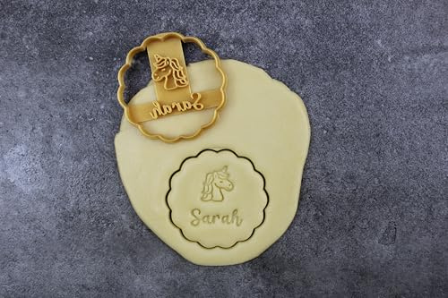 3DKOUPE - Emporte-pièce Cannelé avec texte, motif et police au choix - Thème animaux