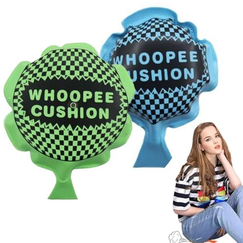 JYNVO Cuscino Scorreggione, Scorregge Finte, Cuscino per Scoregge, Divertente Giocattolo per Acherzi, Divertente Self-Inflating Party Cuscini Divertente Scherzo