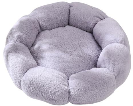 Lit apaisant pour chat – Lit pour petit chien et chat, nid en peluche pour petits animaux de compagnie | Lieu de sommeil apaisant, zone de repos confortable pour animaux de compagnie, accent décoratif