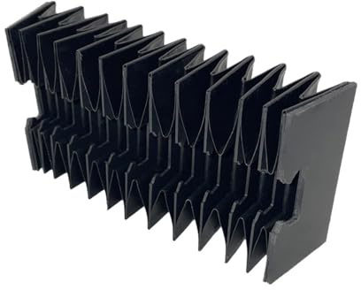 Linearführungsschienenabdeckung: HGR25/30 mm Faltenbalg for Schutz von CNC-Maschinen(For HGR25,400mm)
