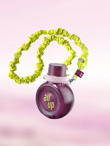 air up® O - Include 3 cialde - Colore: prugna - Bottiglia d'acqua - 800 ml - Salute - Borraccia sportiva - by Skinkura service