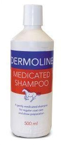 Dermoline Medicated Horse Shampoo, 500ml