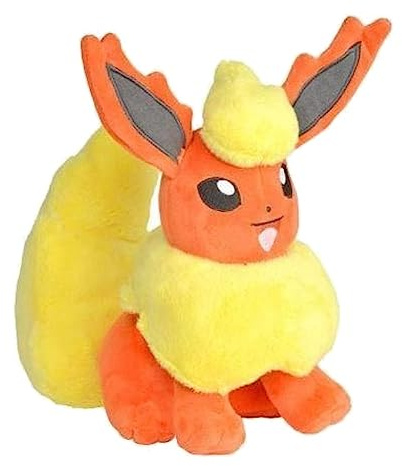 Pokémon PKW2295-20cm Plüsch - Flamara, offizielles Plüsch