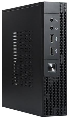 BEEOFICEPENG ITX Computer Case TX02 Mini Desktop Case HTPC Industrial Control Box