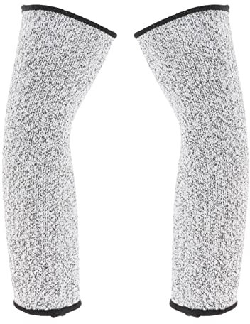 Brazalete resistente a los cortes con mangas anticortes, protección de brazo, transpirable, 30 cm
