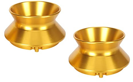 Ouvreur de 10 Pouces, Dispositif de Chargement Universel en Alliage D'aluminium Poli, Adaptateurs de Moyeu NAB avec de Multiples Applications pour Studer, Akai, (GOLD)