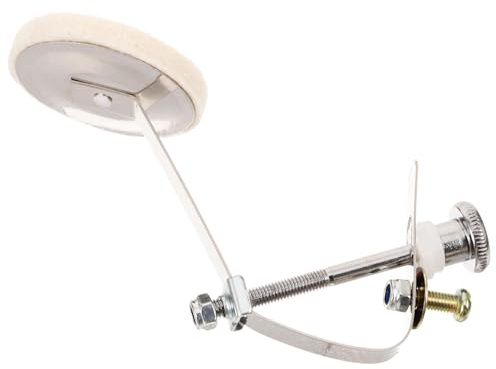 FRCOLOR Snare Drum Dämpfer Pad aus Legierung und Filz mit Verformungsbeständigkeit und Geräuschreduzierung für Täglichen Übungsgebrauch zu Hause
