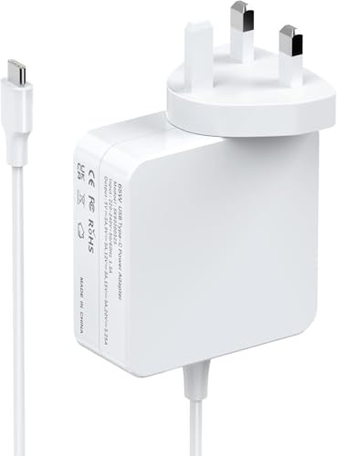 Jippofu USB C Laptop Charger 65W for Samsung Chromebook Macbook Pro/Air/Neo | USBC Laptop Charger Fast Charger Compatible with Samsung Laptop Chromebook Galaxy Book Macbook Pro Air Neo USB Type C Devices