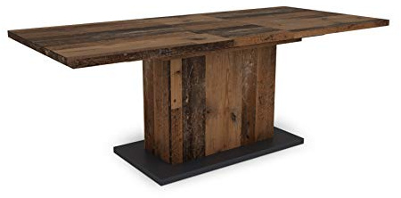 byLIVING Esstisch Athen, ausziehbar 160–200 cm, Old Wood-Optik
