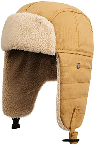 CLAPE Wintermütze Herren Damen Trappermütze Ushanka Warme Fliegermütze | Thermomütze,Winddichte,Winter Unisex Mütze mit Ohrenklappen für Ski,Snowboard,Outdoor,Wandern,Angeln,Motorrad
