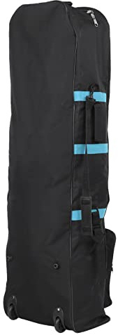 VGEBY Golf Reisetasche mit Rädern, Faltbare 600D Polyester Golfschlägertasche, Wasserdicht, mit Doppelreißverschluss und Hartgummirädern