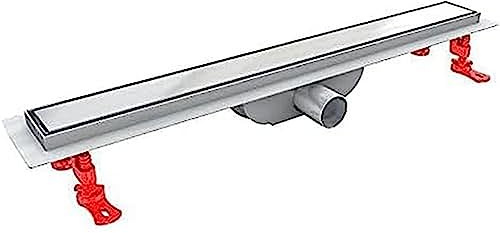 Tycner Alfa Linear Duschrinne Inox Befliesbar Doppelseitig 70 cm Länge Abfluss