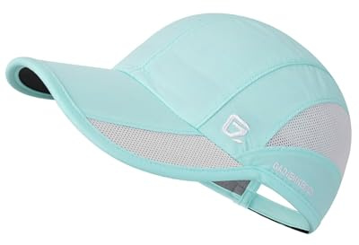 GADIEMKENSD Unstructured Quick Dry Sports Cap Outdoor Sun Protective Unisex