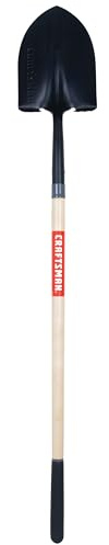 Craftsman Garden Shovels for Digging and Gardening: Heavy Duty Spade Shovels Ideal for Construction Projects