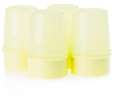 Tupperware Thermo Eierbecher 4X hellgrün (inkl. 1x Klebe-Wurm)