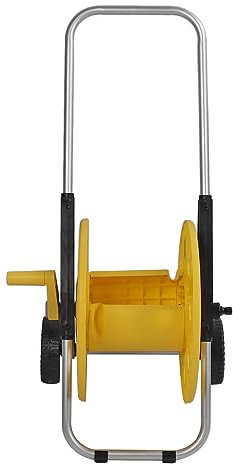 Carrello Avvolgitubo da Giardino con Ruote, Robusto e di Grande capacità per Giardini, Prati, Cortili, Campi