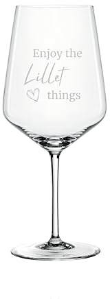 Spiegelau & Nachtmann Style Weinglas 630ml mit Gravur Enjoy the Lillet things - Liebhaber – Made in Germany - Geschenkidee - Aperitif Wildberry (Lillet Things)