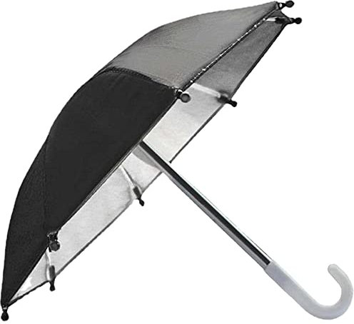 Phone Sun Umbrella,Phone Umbrella,Creative Cell Phone Holder and Desktop Phone Holder | Anti-glare Phone Umbrella Suction Cup Stand Phone Umbrella for Outdoor Use