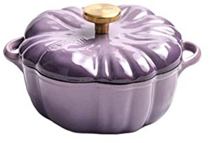 FDHESAR Stock Pot, Stew Pot and Pan Iron Casserole Kitchen Glass Pot Cookikitchenware Set Steamer