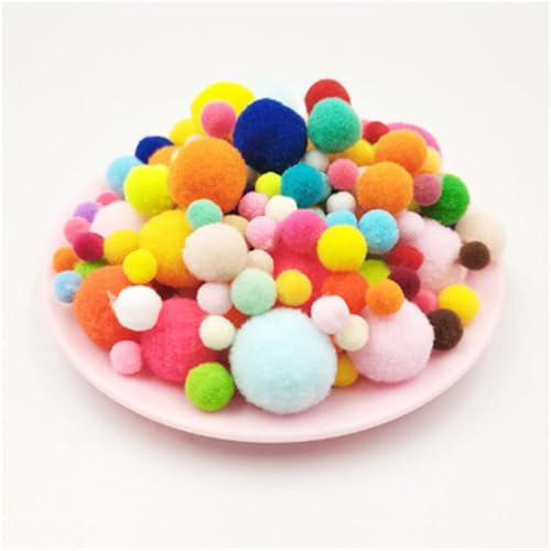 OZLCUA Pfeifenreiniger Für Bastelarbeiten 100 Stück Bunte Chenille-Sticks for Kinder for Selbermachen, Material, Pfeifenreiniger for Basteln, Lernspielzeug, Basteln Basteldraht(Mix 100pcs-01)