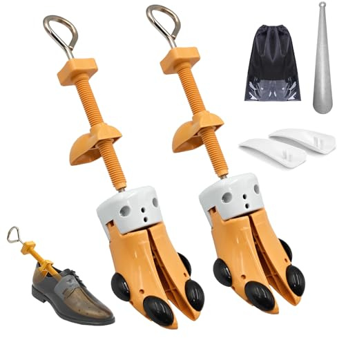 UHIAGREE Schuhspanner Damen & Herren, 4-Wege Schuhdehner für Breite, Länge, Schuhstrecker für enge Schuhe & Druckstellen