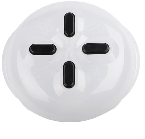 Couvercle magnétique anti-éclaboussures pour micro-ondes avec grille d'aération de vapeur, 30 x 8,5 cm en plastique de qualité alimentaire pour fours à micro-ondes standard, passe au lave-vaisselle